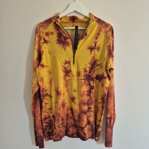 Lululemon Metal Vent Tech Half Zip Long Sleeve Men's Shirt Large